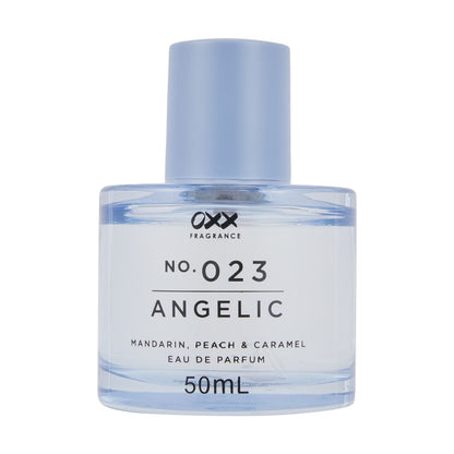 OXX Fragrance No. 023 Angelic Eau De Parfum 50ml - Mandarin, Peach and Caramel