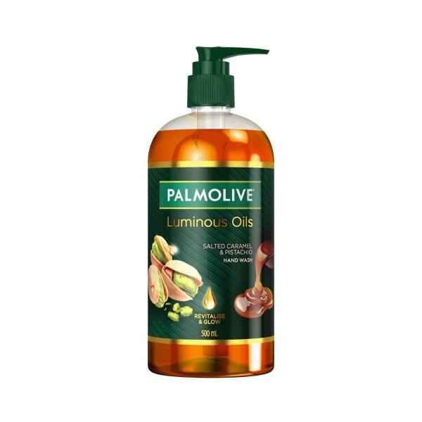 PALMOLIVE LIQUD HAND WASH LUMINOUS OILS SALTED CARAMEL 500ML