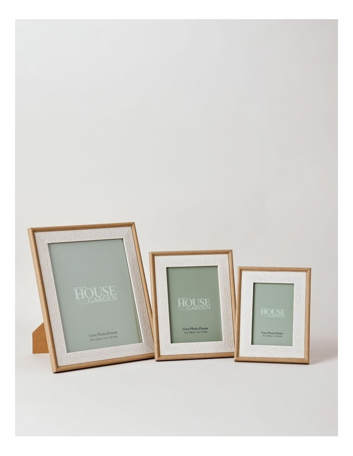 Cove Photo Frame 10x15cm in Brown