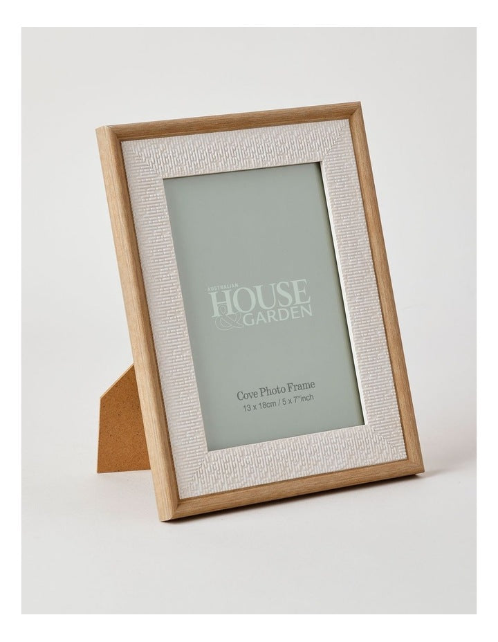 Cove Photo Frame 13x18cm in Brown