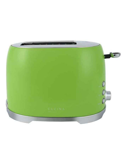 Retro 2 Slice Toaster Green CT002G