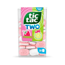 TIC TAC TWO STRAWBERRY & LIME SUGAR FREE MINTS