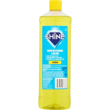 Shine Dishwashing Liquid Lemon 1L