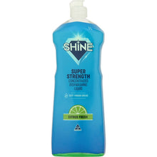 Shine Super Strength Dishwashing Liquid Citrus Fresh 1l