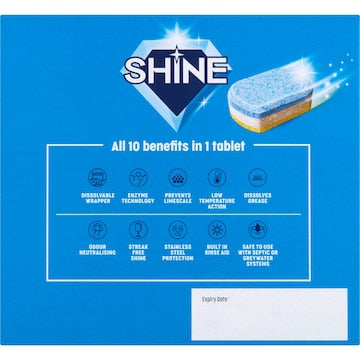 Shine Dishwashing Tablets 30 pack