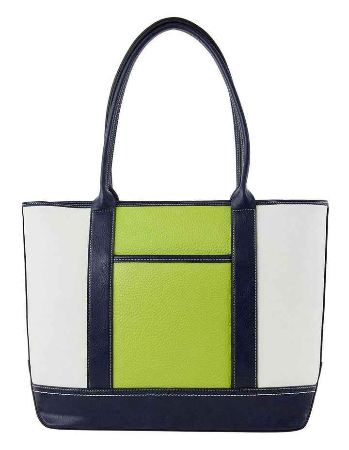 Sally Tote Bag in Green Multi