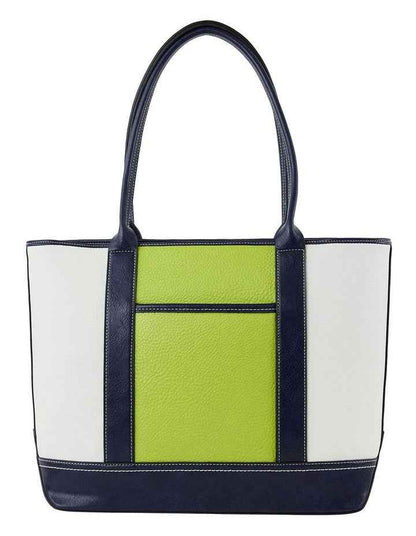 Sally Tote Bag in Green Multi