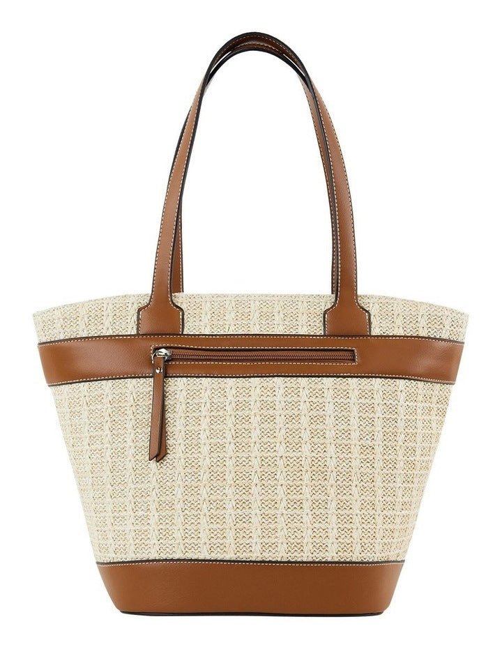 Hepburn Tote in Tan