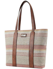 Gina Tote Bag in Brown Multi
