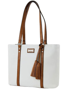 Sharon Tote Bag in White