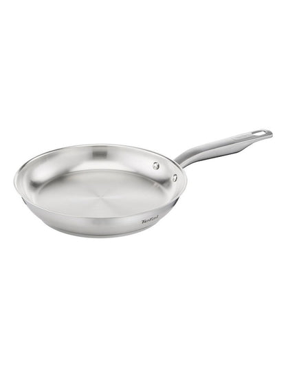Virtuoso Induction Stainless Steel Uncoated Frypan 24cm in Silver