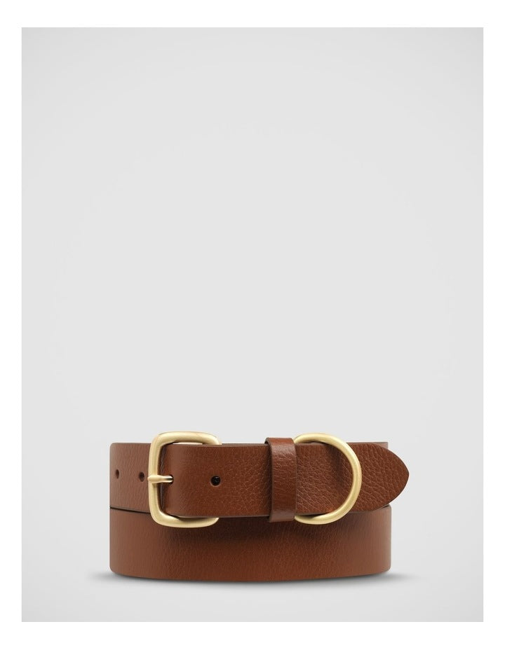 Disarm Belt in Tan/Gold