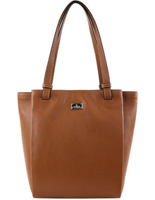 Lorne Leather Tote in Tan