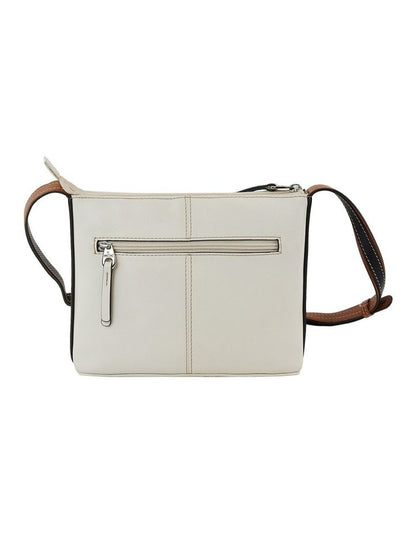 Milford Leather Crossbody in Tan Multi
