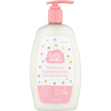 Little One's Moisturising Baby Lotion Powdery Scented 500ml