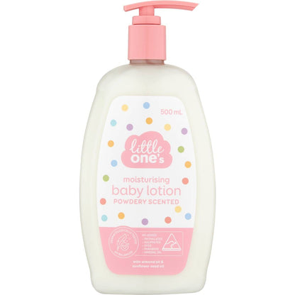 Little One's Moisturising Baby Lotion Powdery Scented 500ml