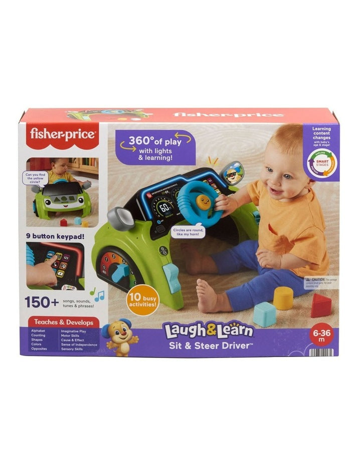 Fisher-Price Laugh and Learn Sit and Steer Driver