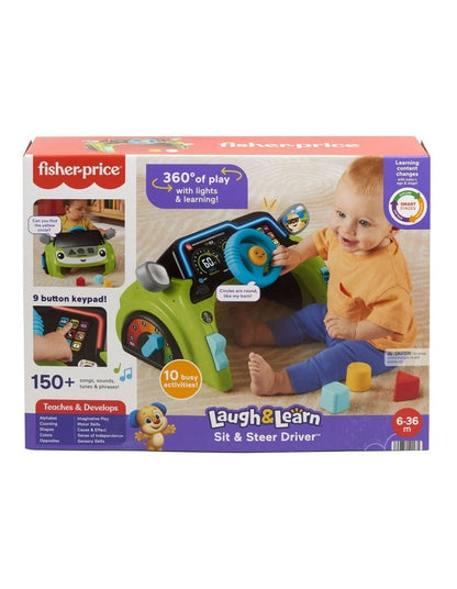Fisher-Price Laugh and Learn Sit and Steer Driver