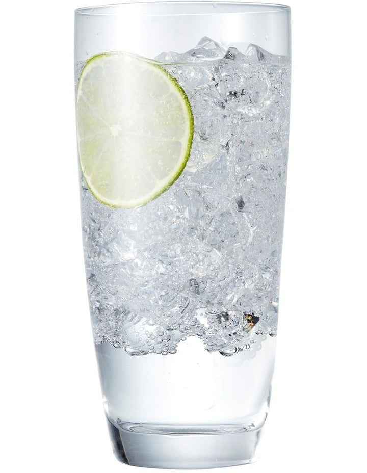 Salut Highball Glass Set 480ml Set of 6 in Clear