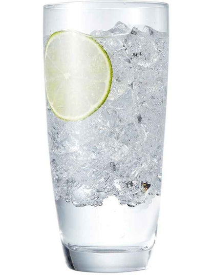 Salut Highball Glass Set 480ml Set of 6 in Clear