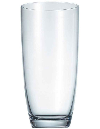 Salut Highball Glass Set 480ml Set of 6 in Clear