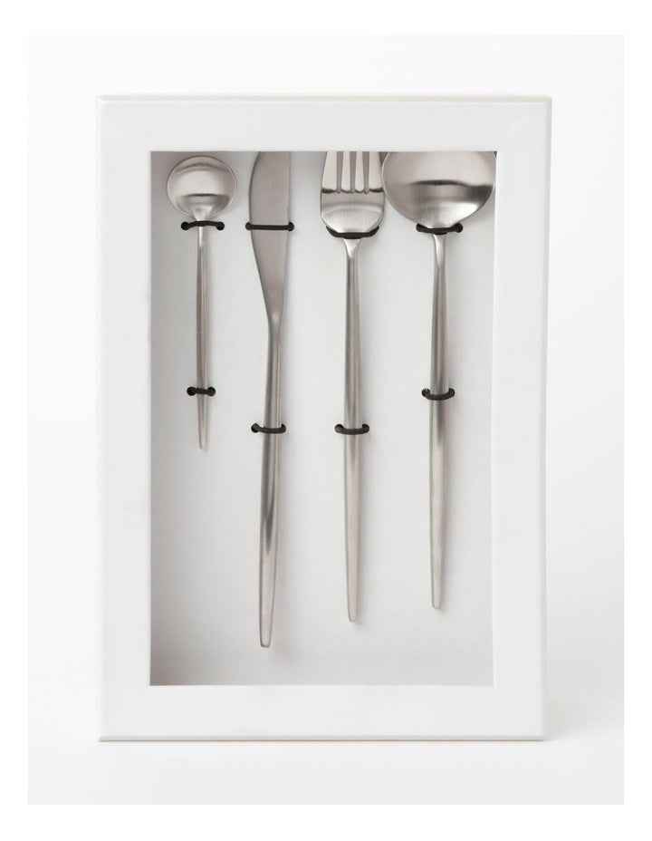 Spencer 16pc Stainless Steel Cutlery in Silver
