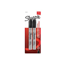 SHARPIE PERMANENT MARKERS BULLET TIP 2PK