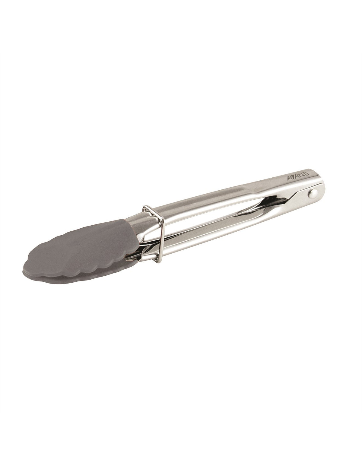 Black, Grey & Red Silicone Tip Mini Tongs