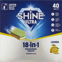 Shine Ultra Dishwashing Tablets 40 Pack