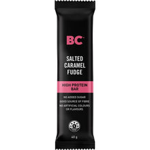 BC Snacks Salted Caramel Fudge High Protein Bar 40g