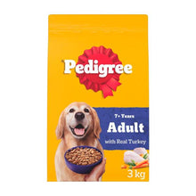 PEDIGREE SENIOR DRY DOG FOOD WITH REAL TURKEY 3KG BAG