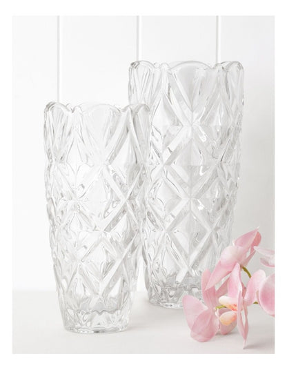 Aurora Vase Small 25cm in Clear