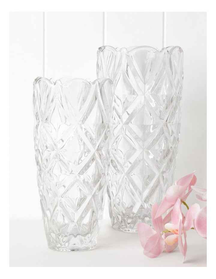 Aurora Vase Small 25cm in Clear