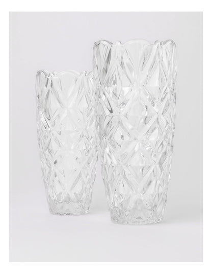 Aurora Vase Large 30cm in Clear