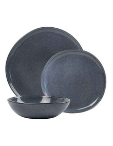 Series 12pc Dinner Set in Denim Blue