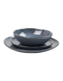 Series 12pc Dinner Set in Denim Blue
