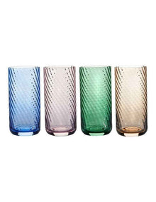 Layla Tumbler 470ml Set of 4 in Multi