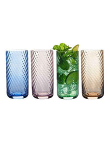 Layla Tumbler 470ml Set of 4 in Multi