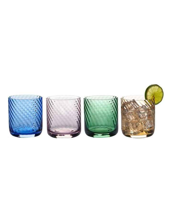 Layla Tumbler 340ml Set of 4 in Multi