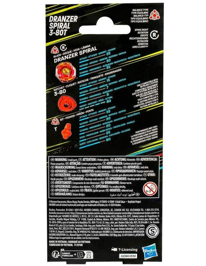 Beyblade X Dranzer Spiral 3-80T Anniversary X-Over Set