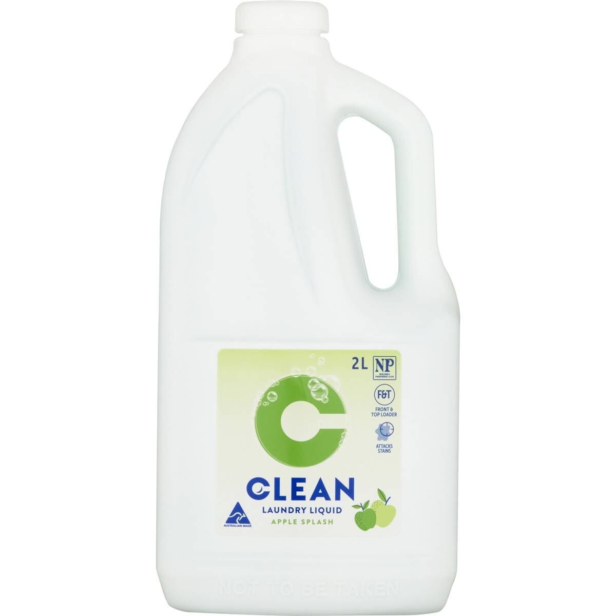 Clean Laundry Liquid Apple Splash 2l