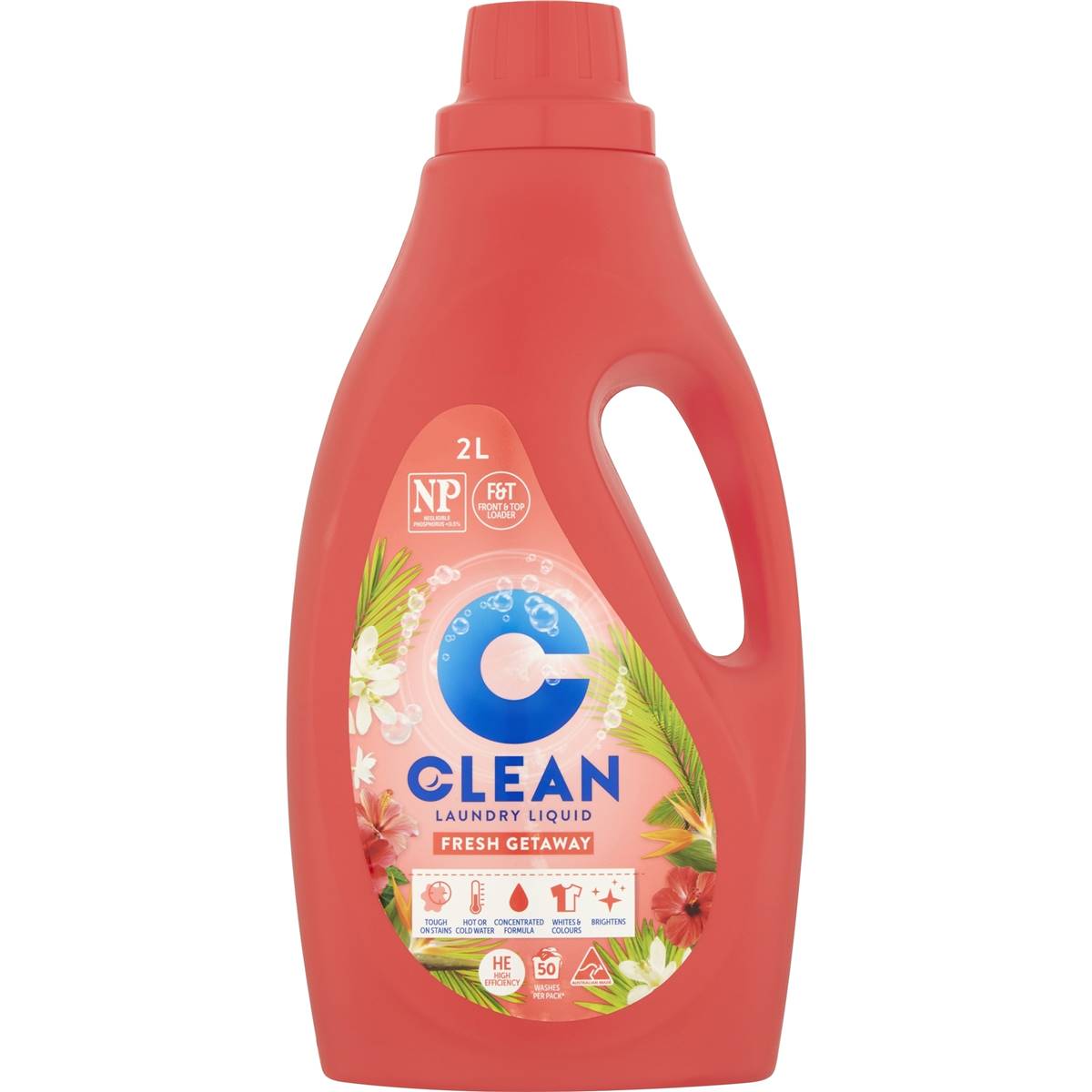 Clean Laundry Liquid Fresh Getaway 2l