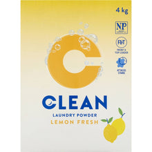 Clean Laundry Powder Lemon Fresh 4kg