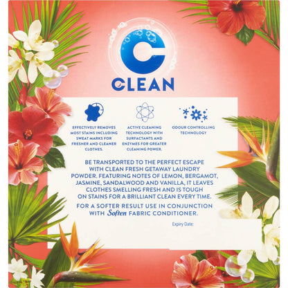 Clean Laundry Powder Fresh Getaway 2kg