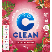 Clean Laundry Powder Tropical Bloom 2kg