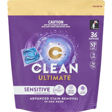 Clean Ultimate Sensitive Laundry Capsules 36 Pack