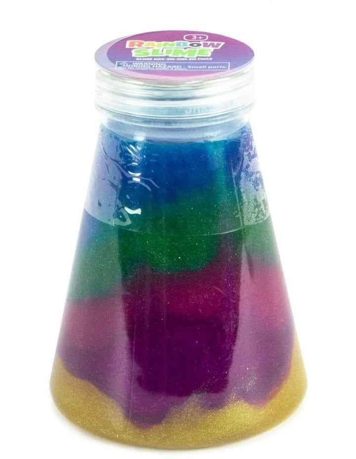 Rainbow Slime in Flask