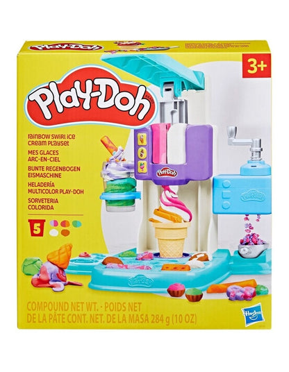 Rainbow Swirl Ice Cream Playset in Multi