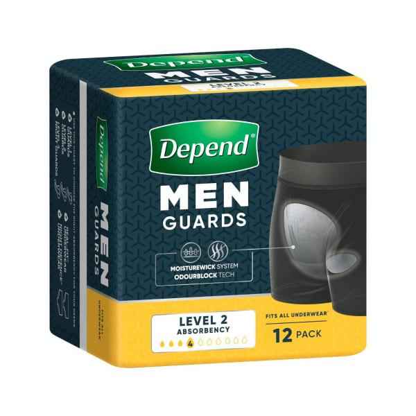DEPEND GUARD LEVEL 2 MEN 12 PACK