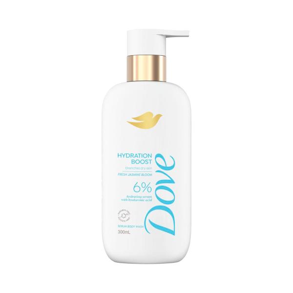 DOVE SERUM BODY WASH HYDRATION BOOST WITH HYALURONIC 300ML
